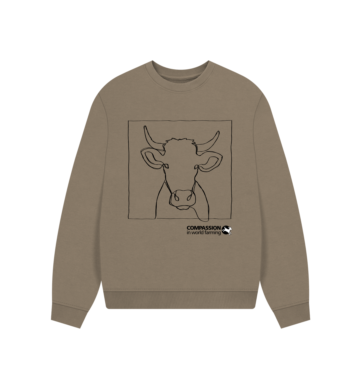 Willow Printed Sweater Front