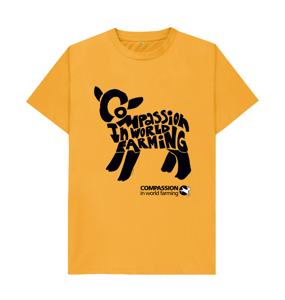 Mustard Printed T-shirt