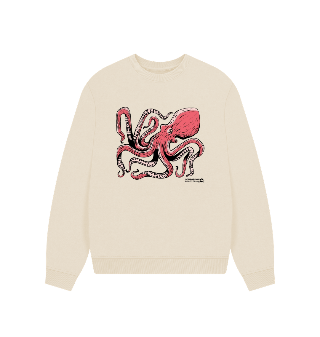 Oat Printed Sweater Front