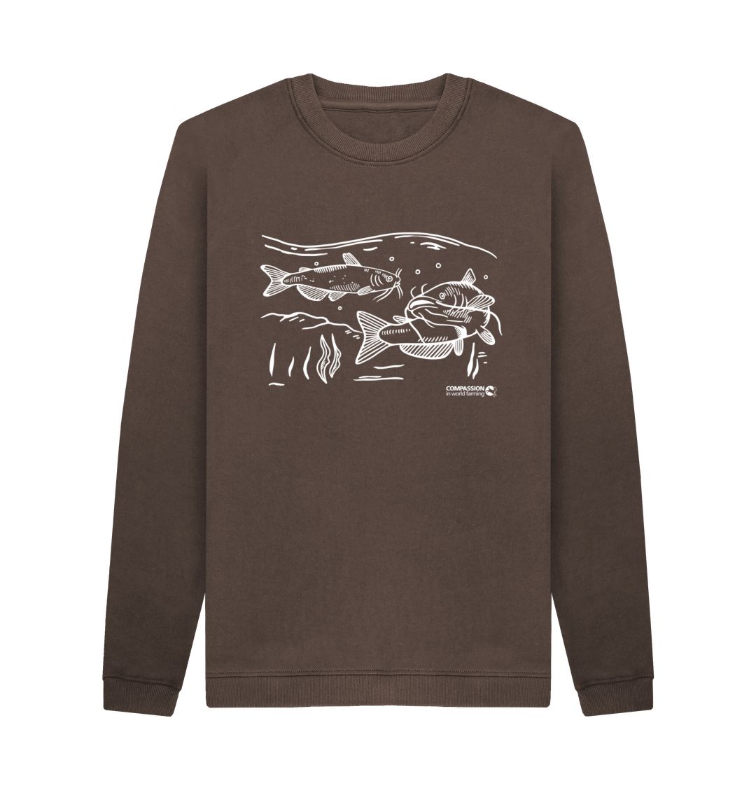 Chocolate Men's Catfish Jumper