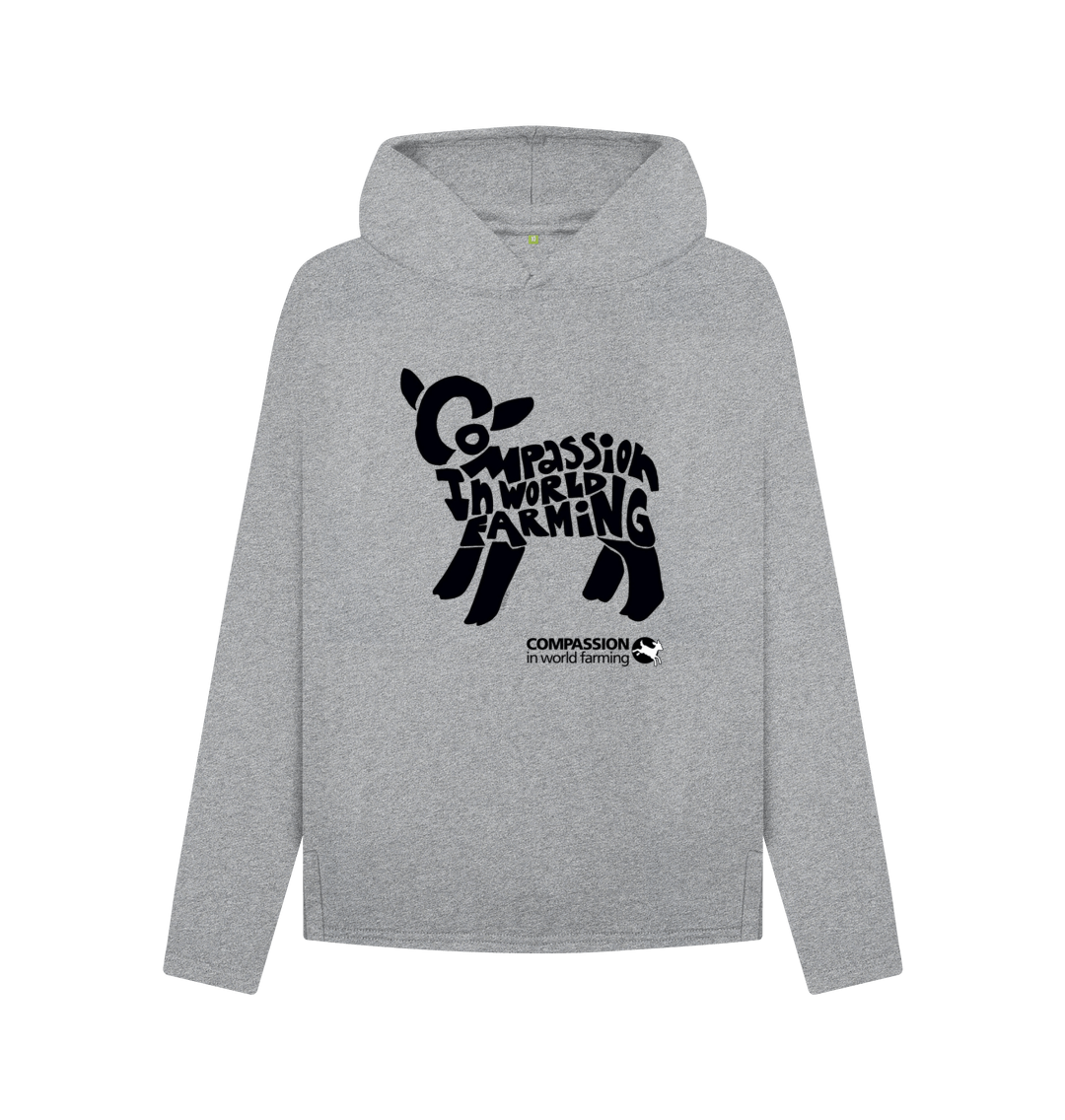 Athletic Grey Printed Hoody