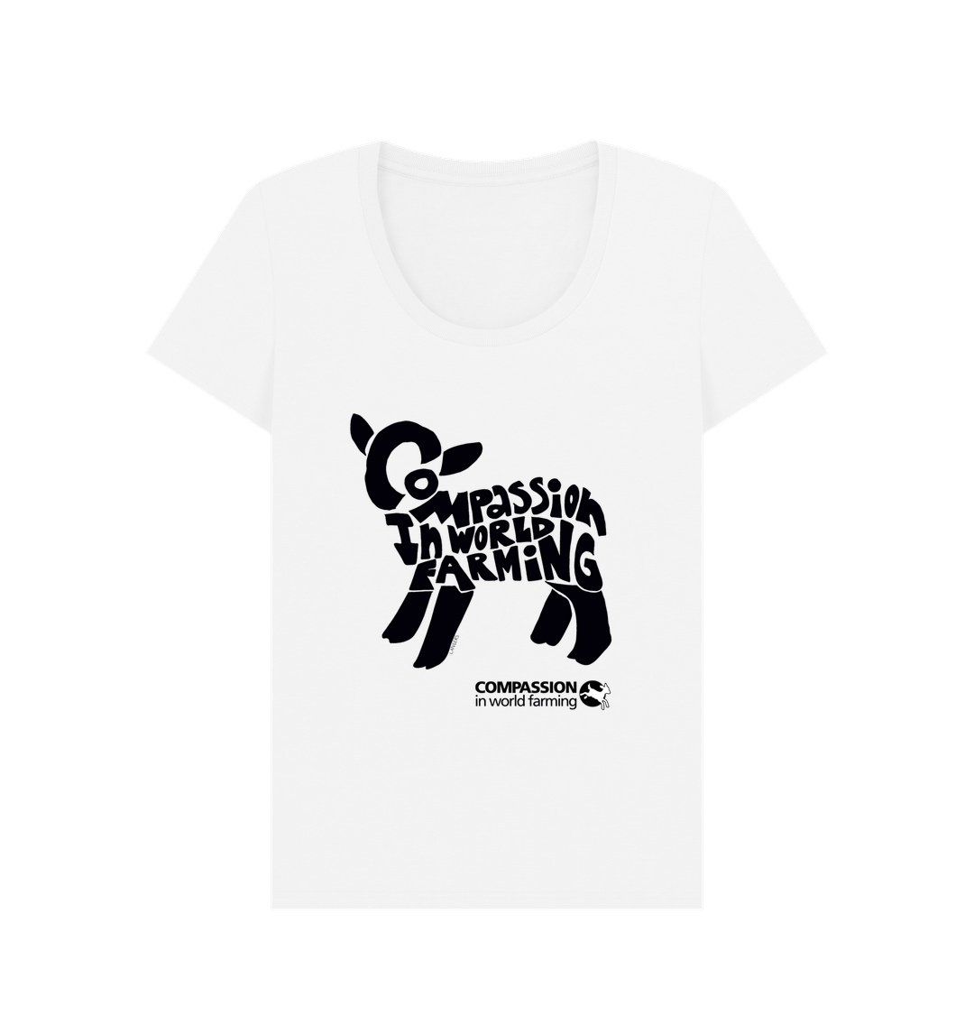 White Printed T-shirt