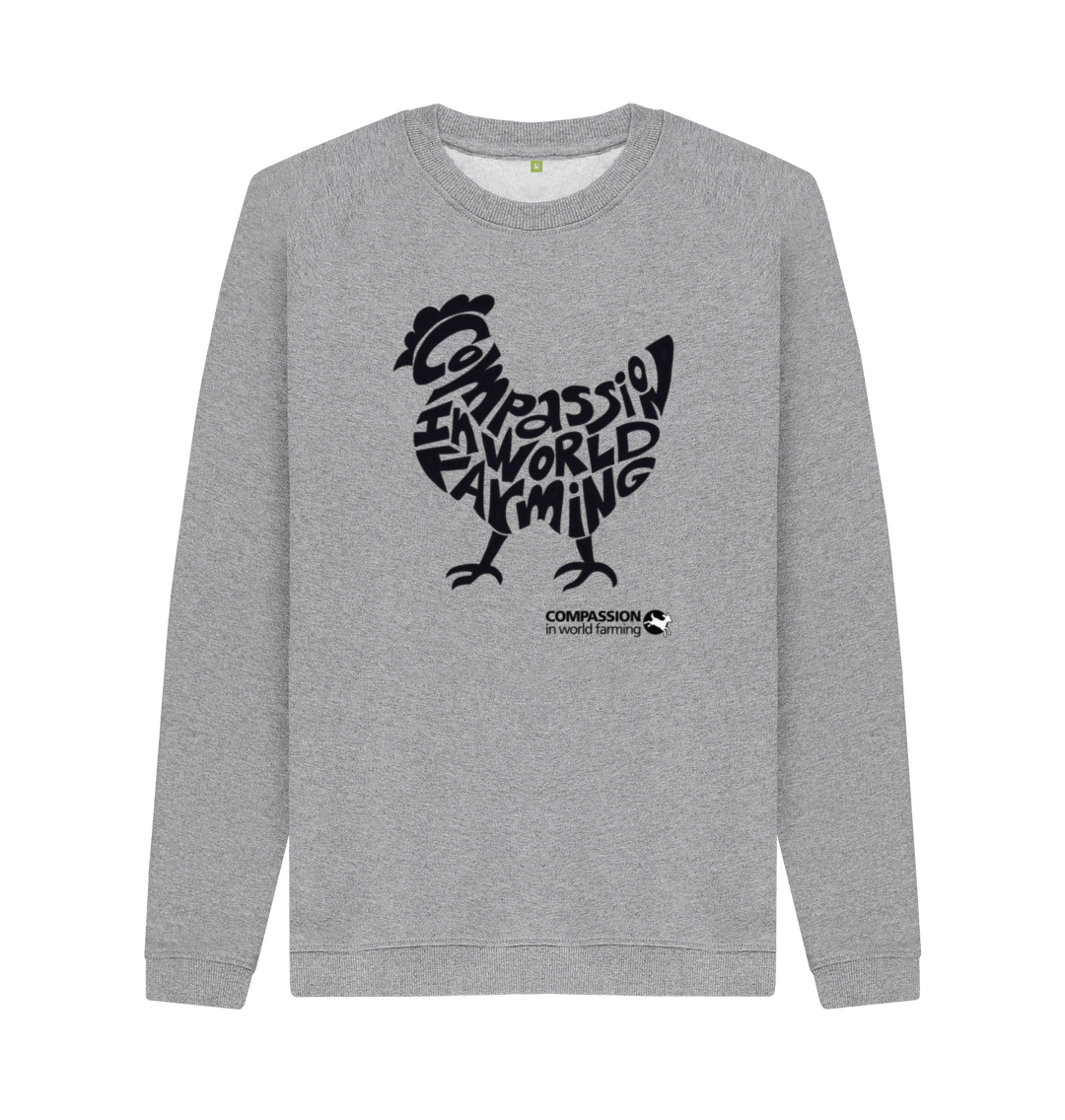 Light Heather Printed Sweater