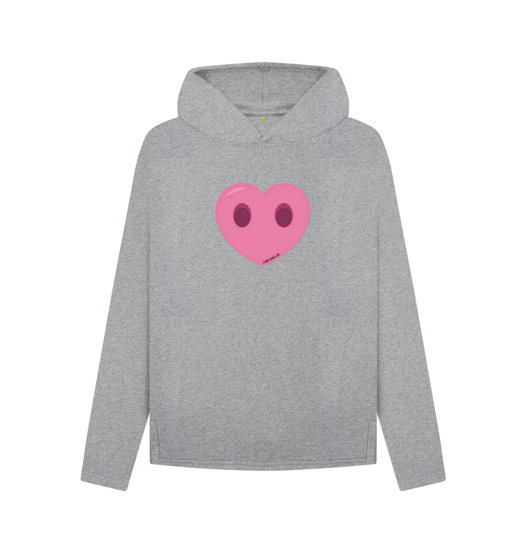 Athletic Grey Printed Hoody
