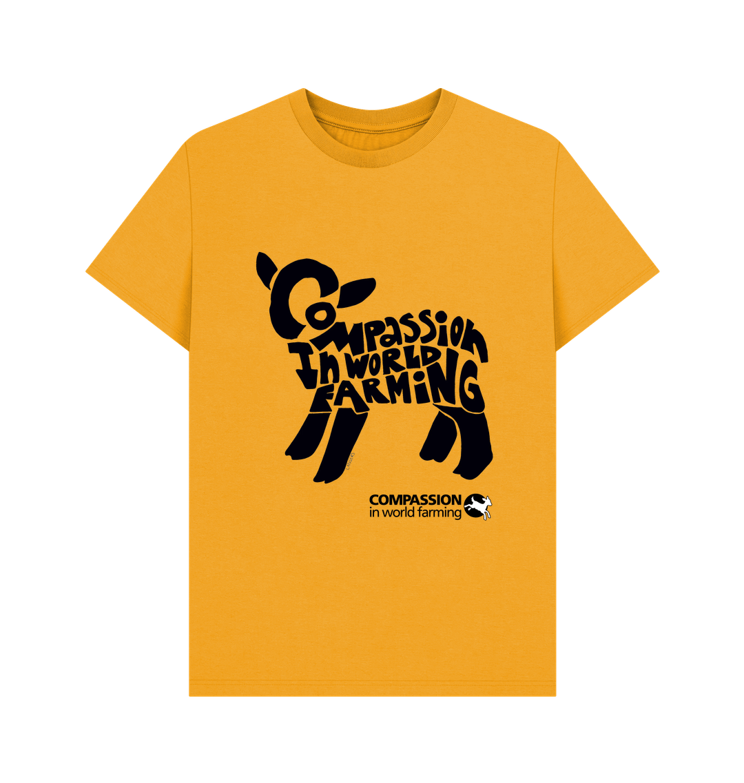 Mustard Printed T-shirt