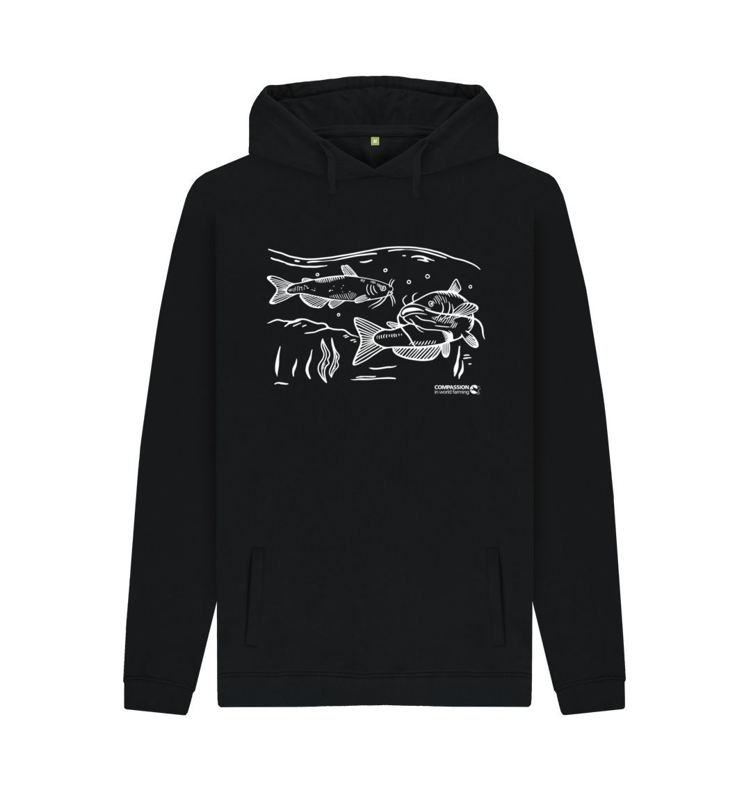 Black Men's Catfish Hoodie