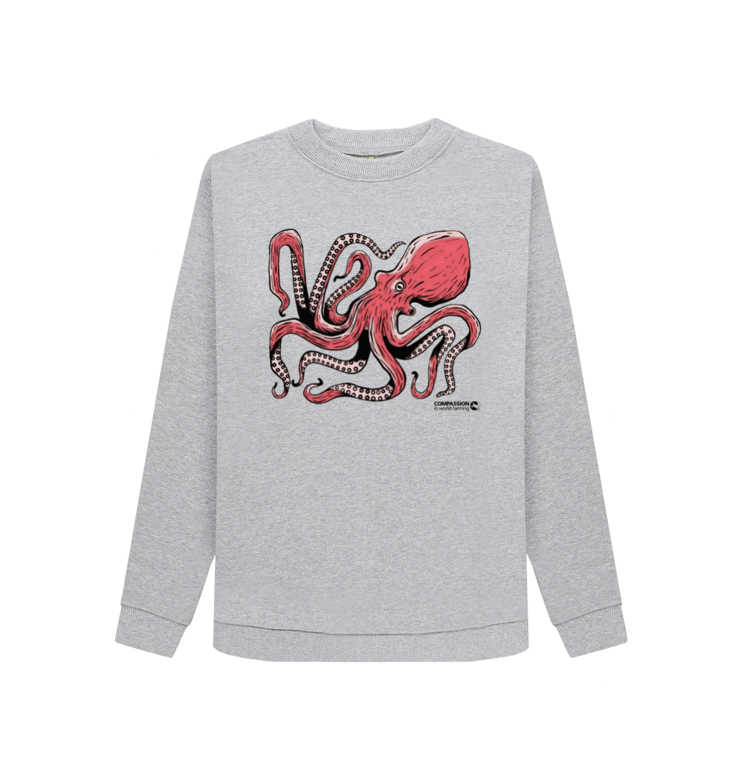 Light Heather Printed Sweater