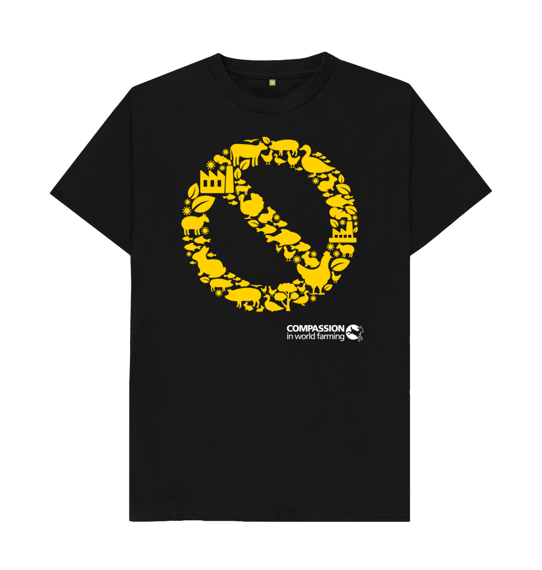 Black Printed T-shirt