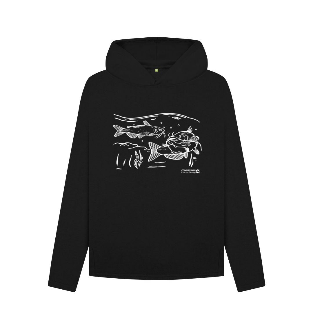 Black Women's Catfish Hoodie