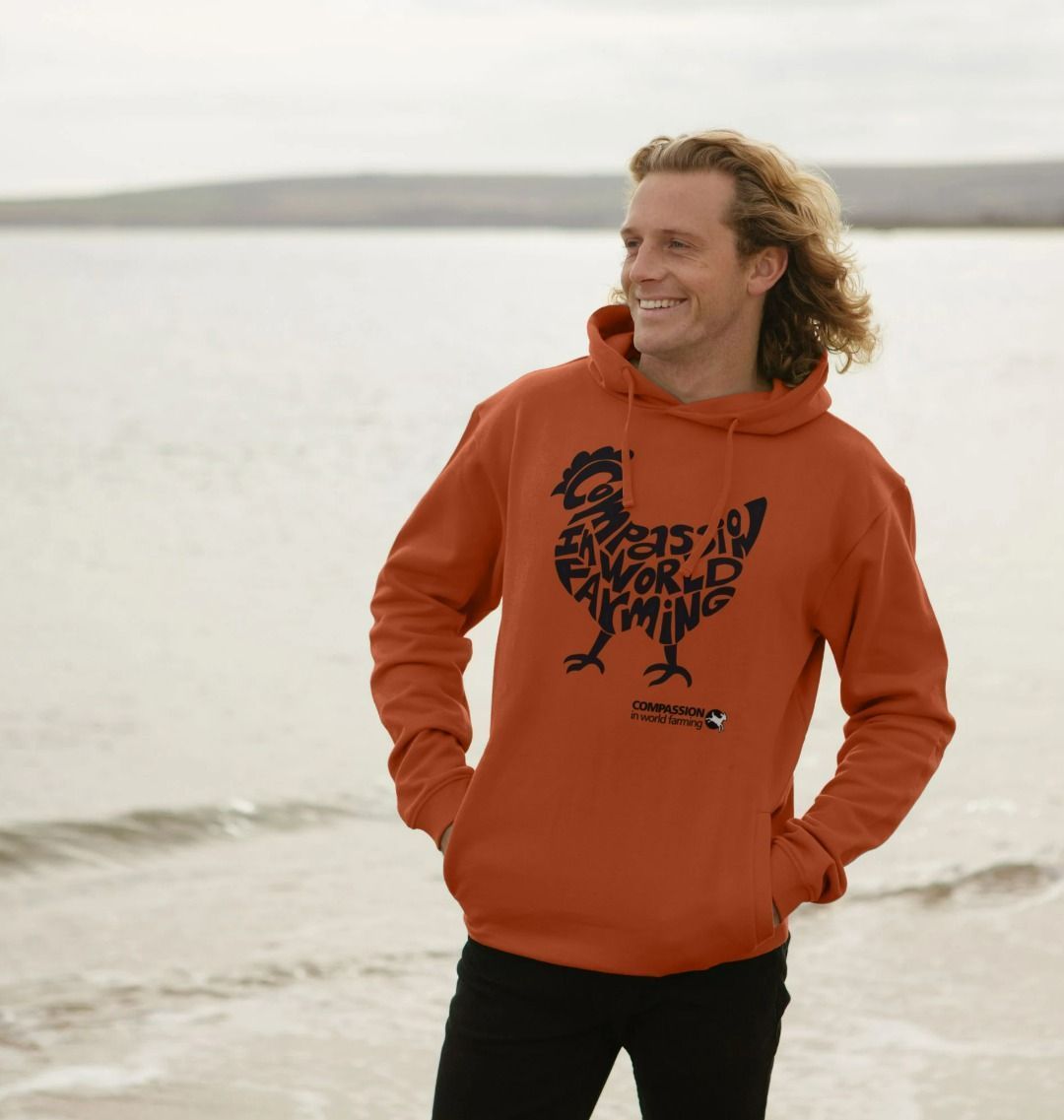 Men's Compassion Chicken Hoodie