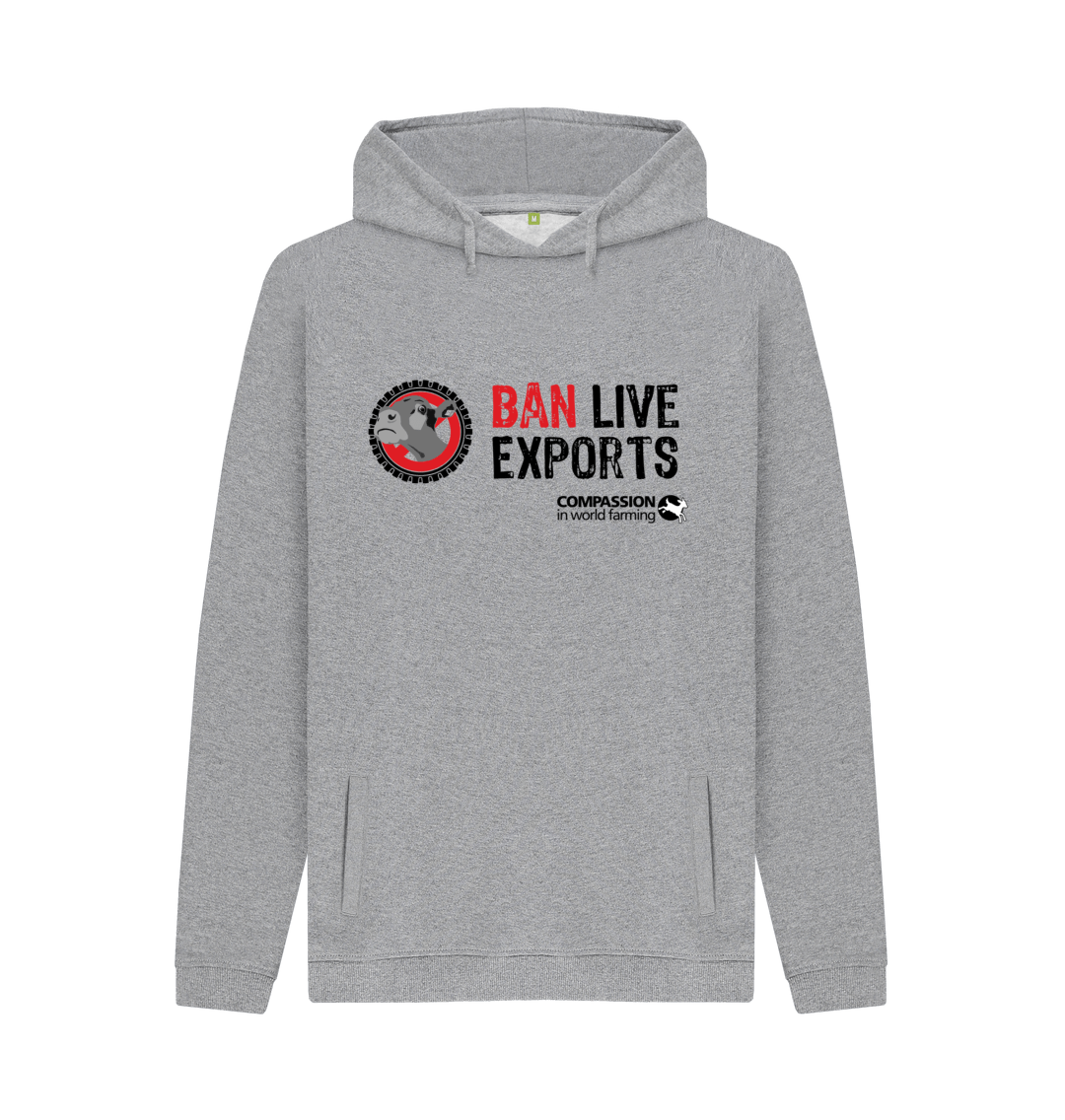 Light Heather Printed Hoody Front