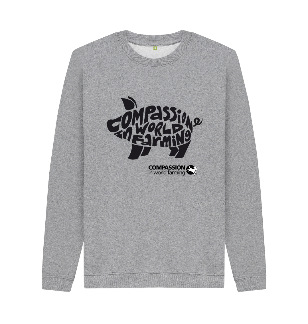 Light Heather Printed Sweater