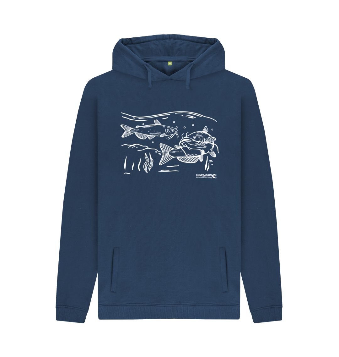 Navy Men's Catfish Hoodie