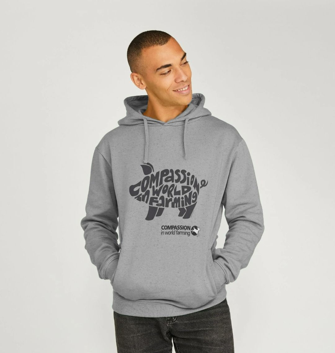 Men's Compassion Pig Hoodie