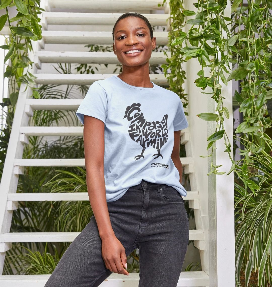 Women's Compassion Chicken T-Shirt
