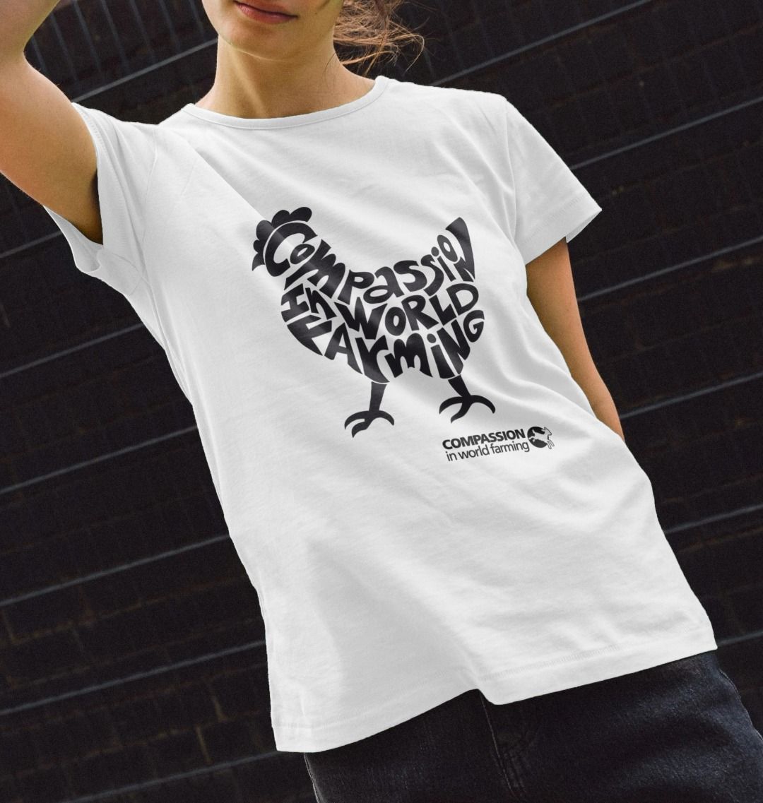 Women's Compassion Chicken T-Shirt