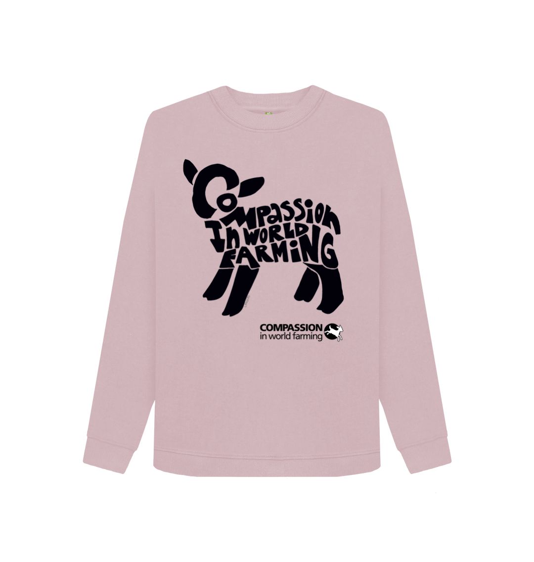 Mauve Women's Compassion Lamb Jumper