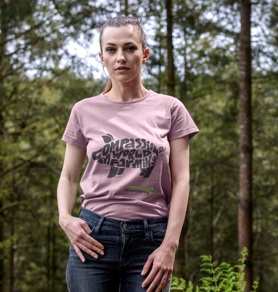 Women's Compassion Pig T-Shirt