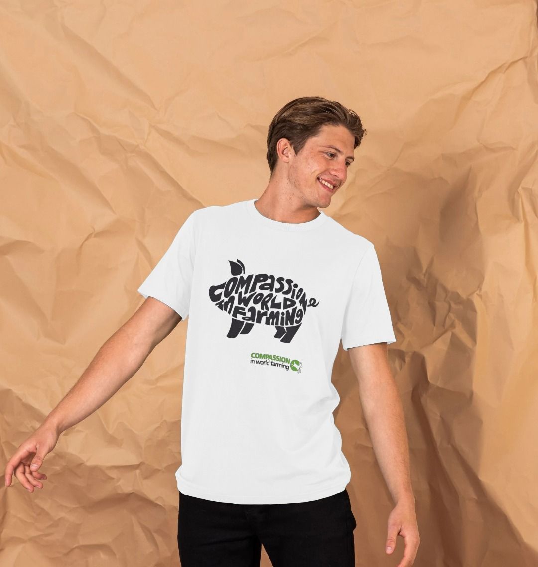 Men's Compassion Pig T-Shirt