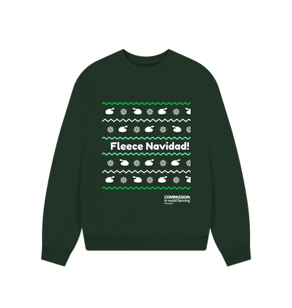 Evergreen Printed Sweater Front
