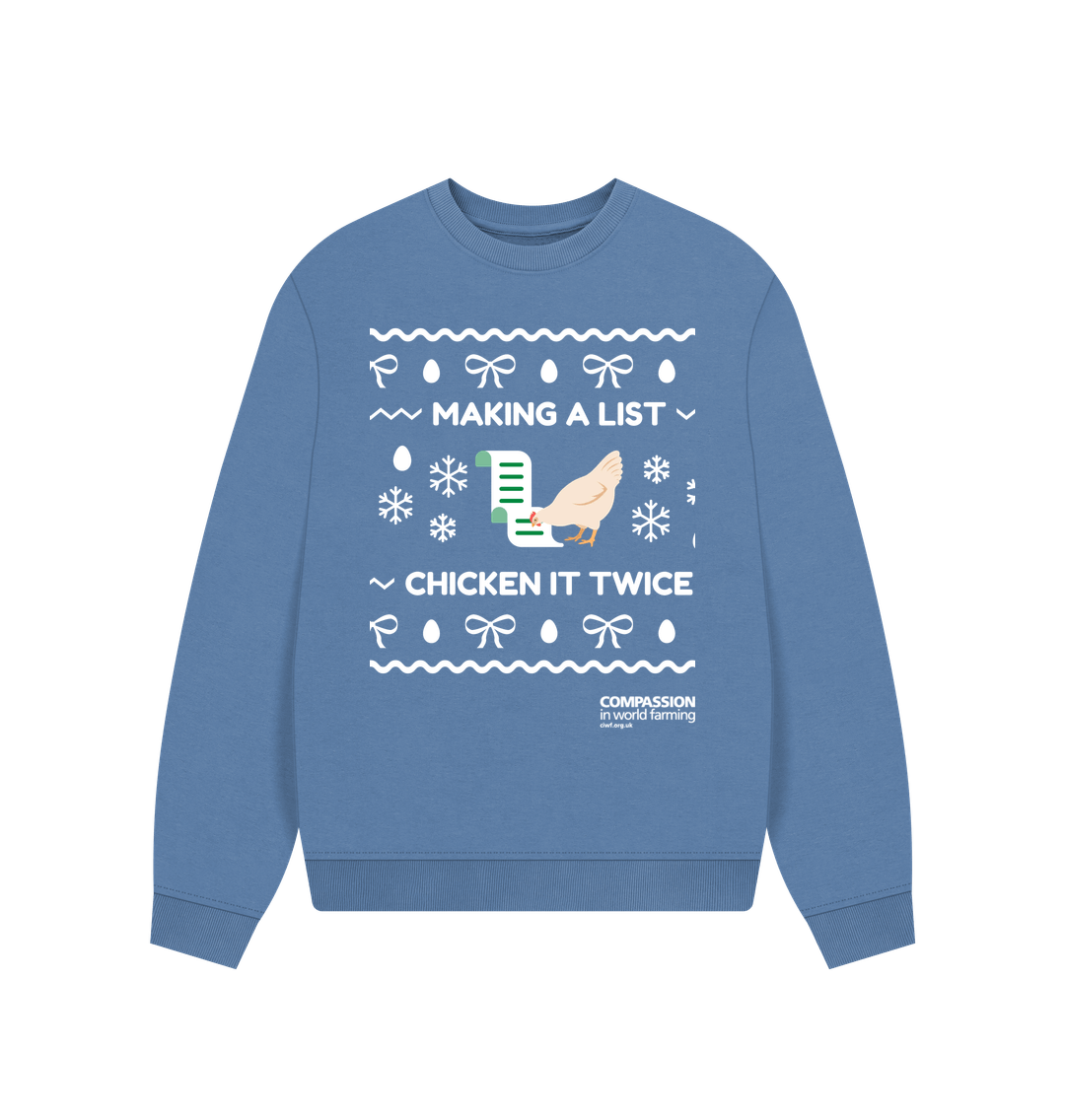 Solent Printed Sweater Front