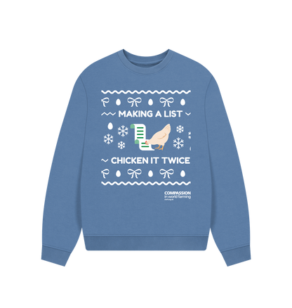 Solent Printed Sweater Front