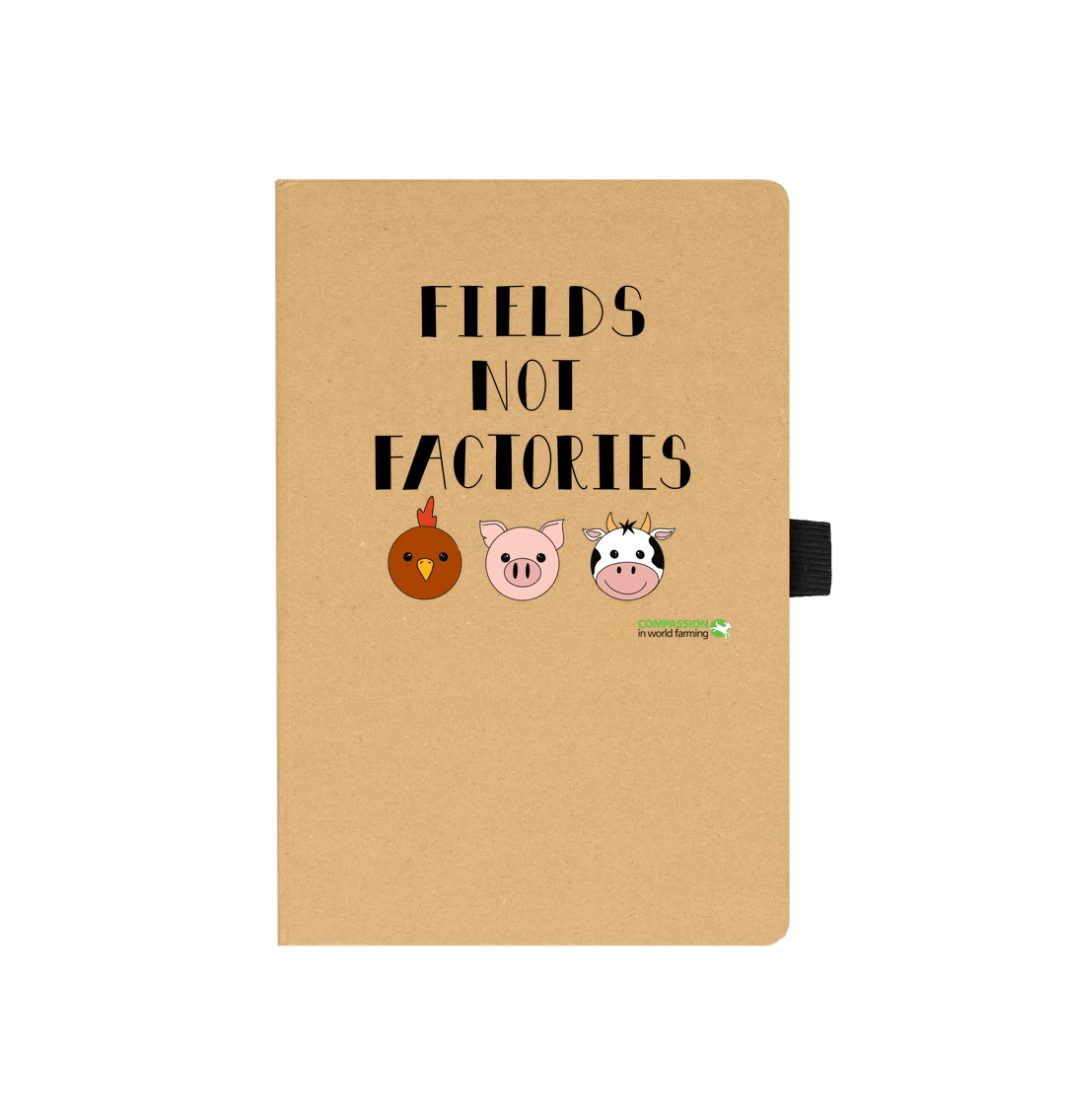 Kraft Fields Not Factories Notebook