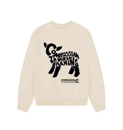 Oat Printed Sweater Front