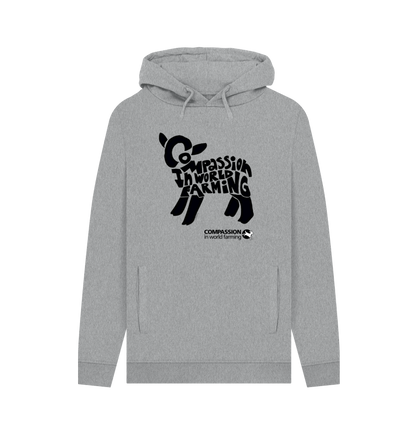 Light Heather Printed Hoody Front