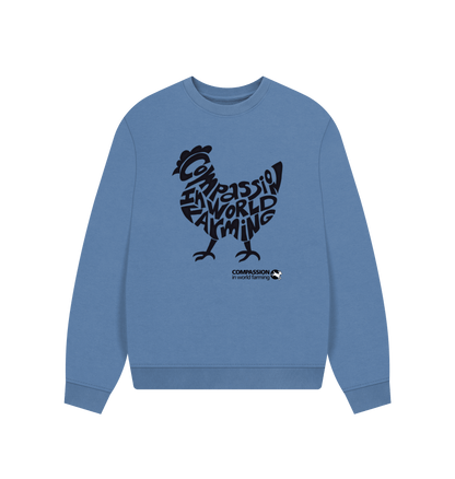 Solent Printed Sweater Front