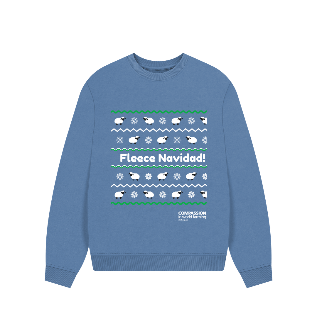 Solent Printed Sweater Front