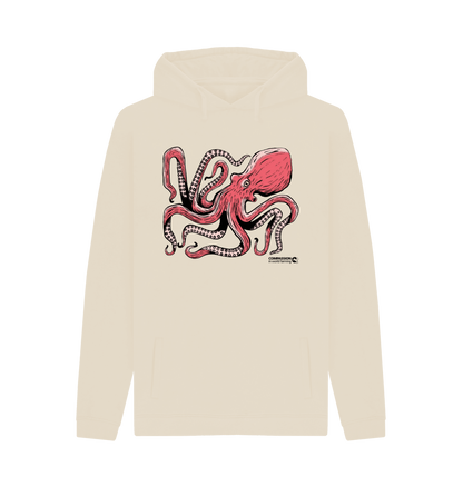 Oat Printed Hoody Front