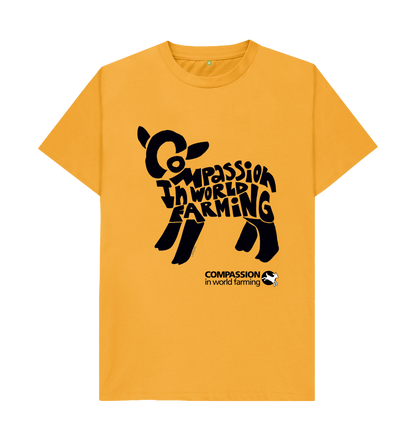Mustard Printed T-shirt
