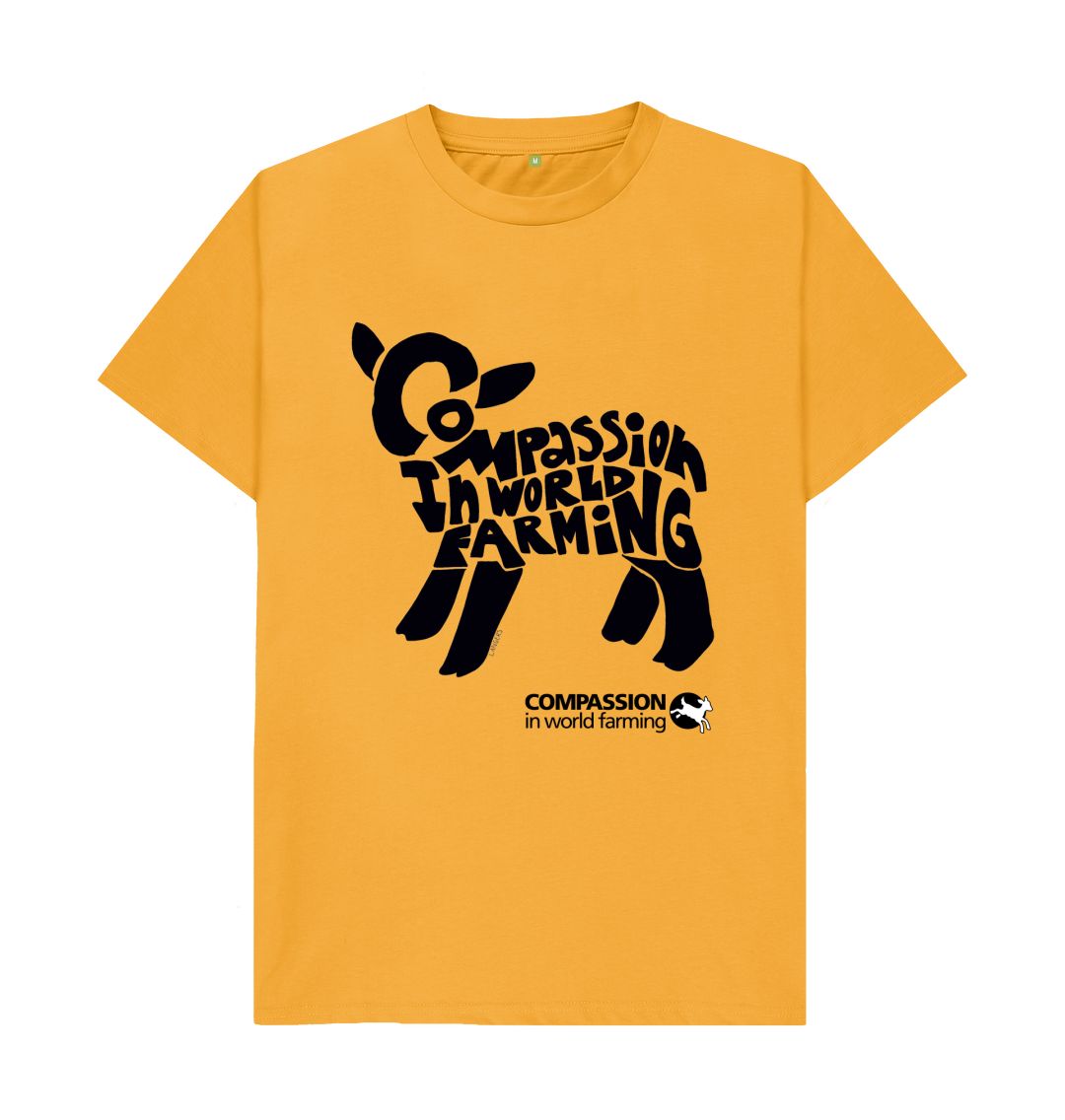 Mustard Men's Compassion Lamb T-Shirt