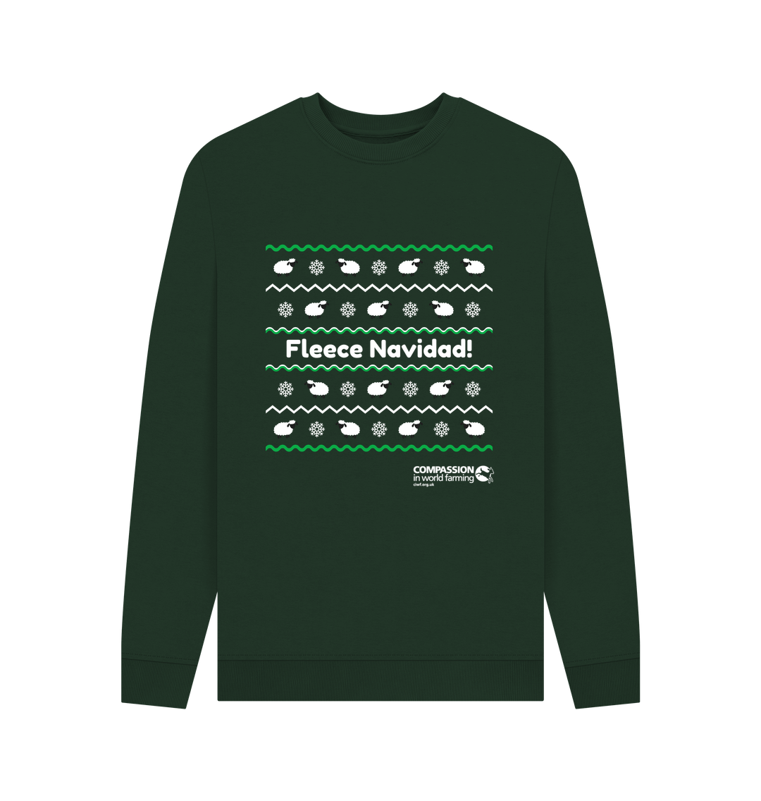 Evergreen Men's 'Fleece Navidad' Christmas Jumper