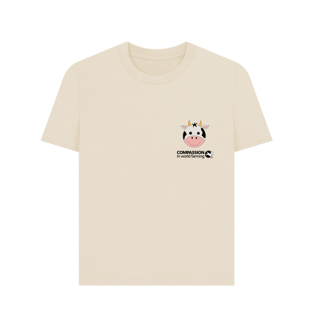 Oat Fields not factories Cow Women's T-shirt