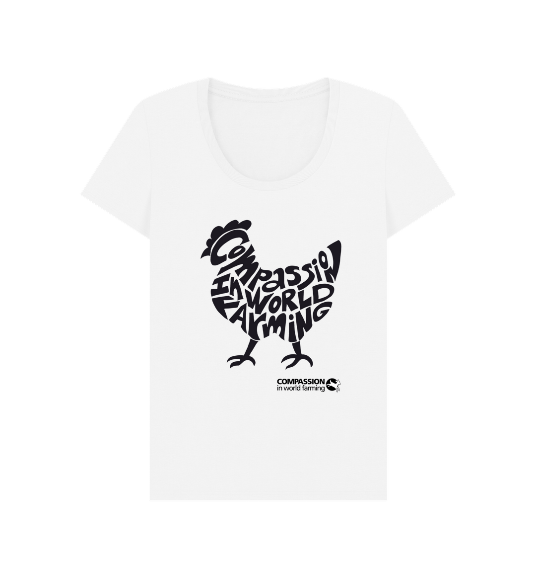White Printed T-shirt