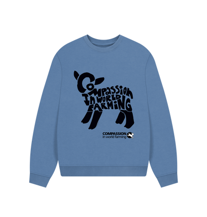 Solent Printed Sweater Front