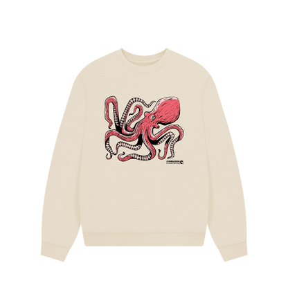 Oat Printed Sweater Front