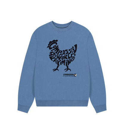 Solent Printed Sweater Front