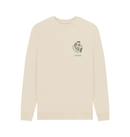 Oat Printed Sweater Front