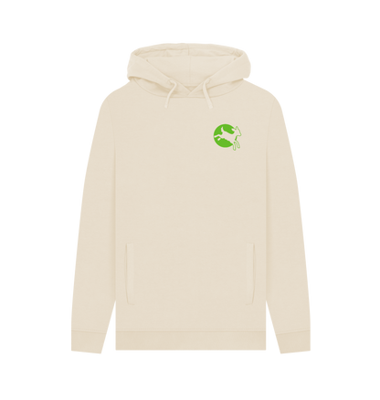 Oat Printed Hoody Front