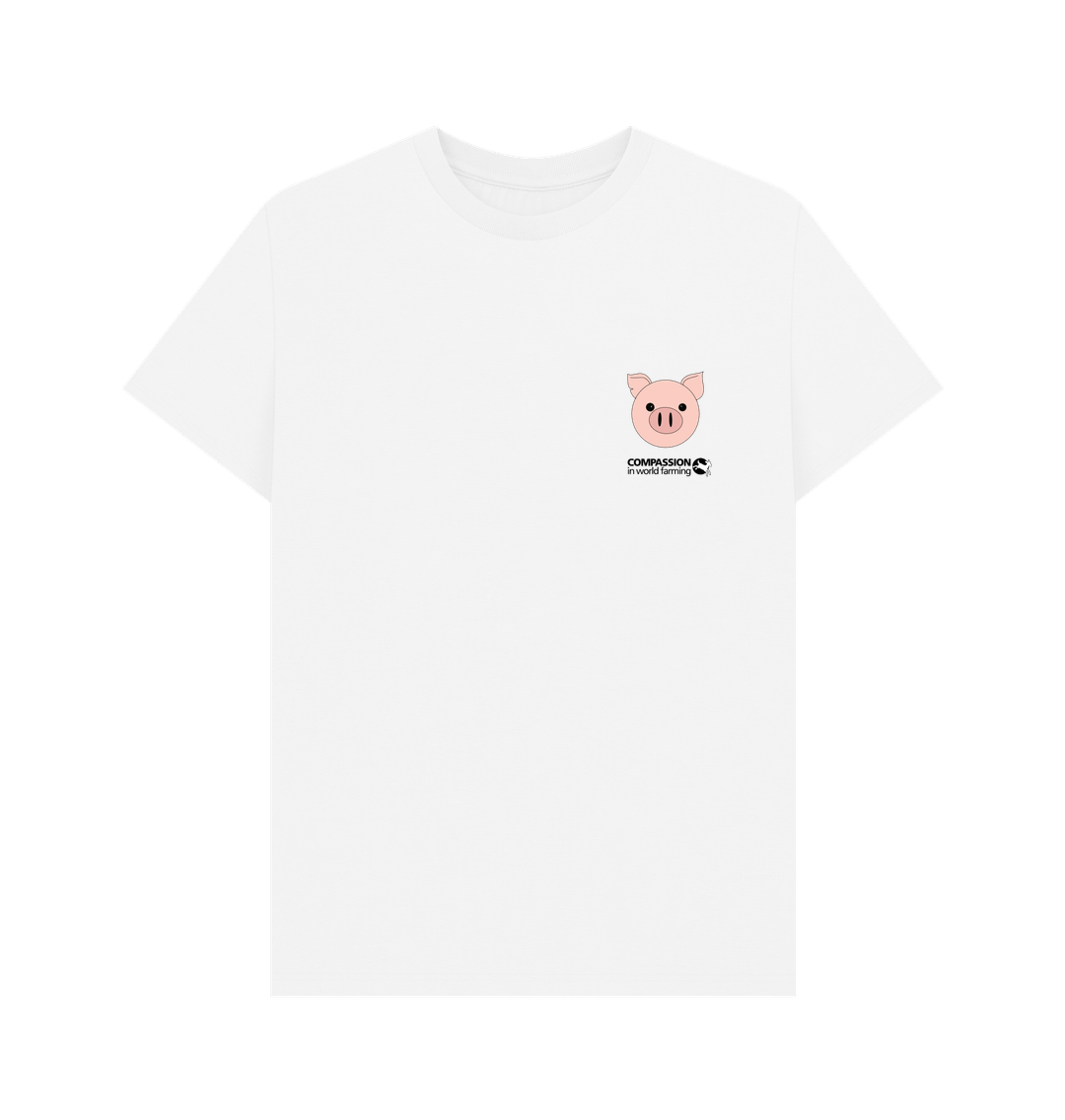 White Fields Not Factories Men's T-shirt