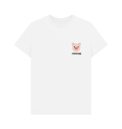 White Fields Not Factories Men's T-shirt