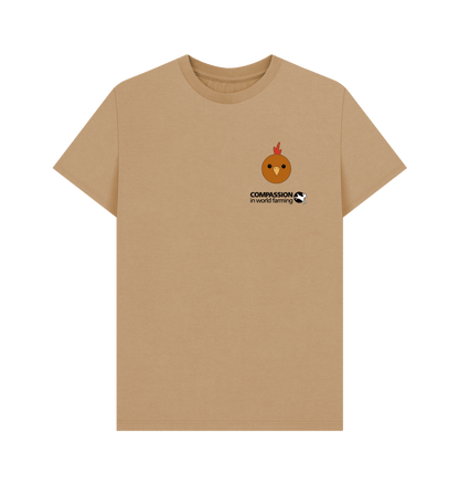 Sand Fields Not Factories Hen Men's T-shirt