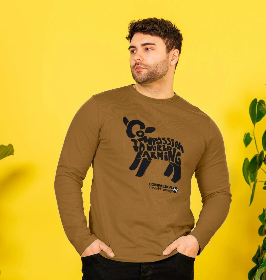 Men's Compassion Lamb Long Sleeve T-Shirt