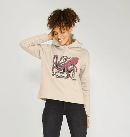 Women's Octopus Relaxed Fit Hoodie