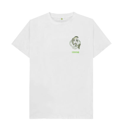 White Men's Carp Pocket T-shirt