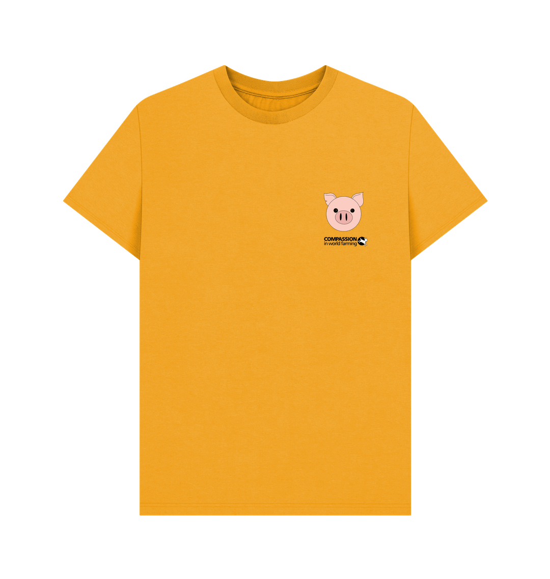 Mustard Fields Not Factories Men's T-shirt