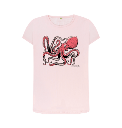 Pink Printed T-shirt Front